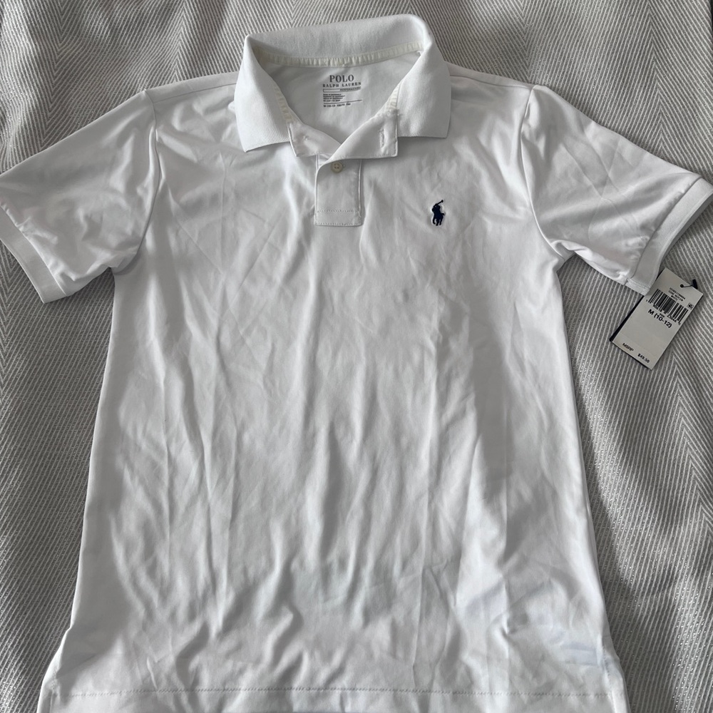 Ralph Lauren Kids White Polo Shirt